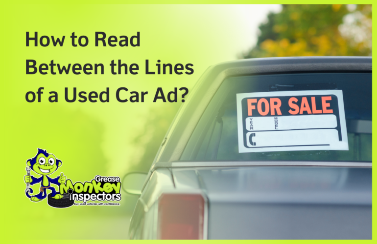 How to Read Between the Lines of a Used Car Ad