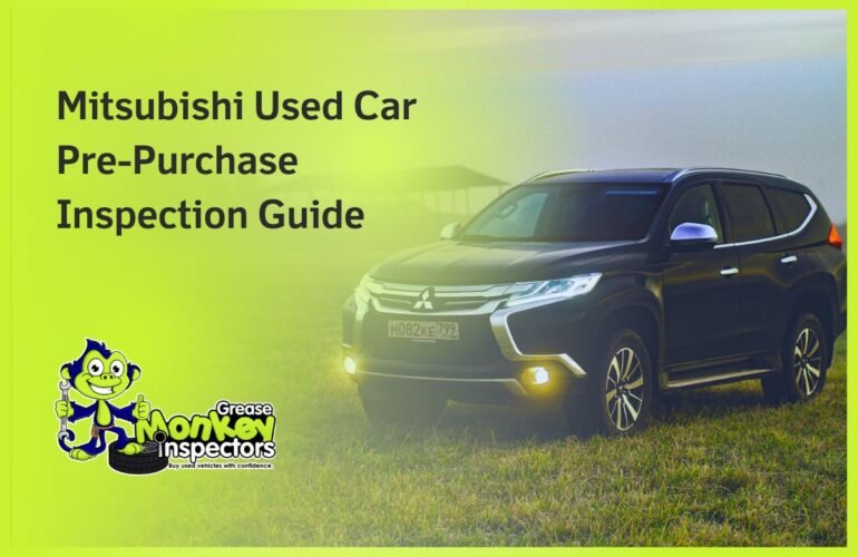 Mitsubishi Used Car Pre-Purchase Inspection Guide