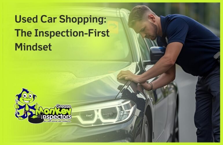 Used Car Shopping The Inspection-First Mindset