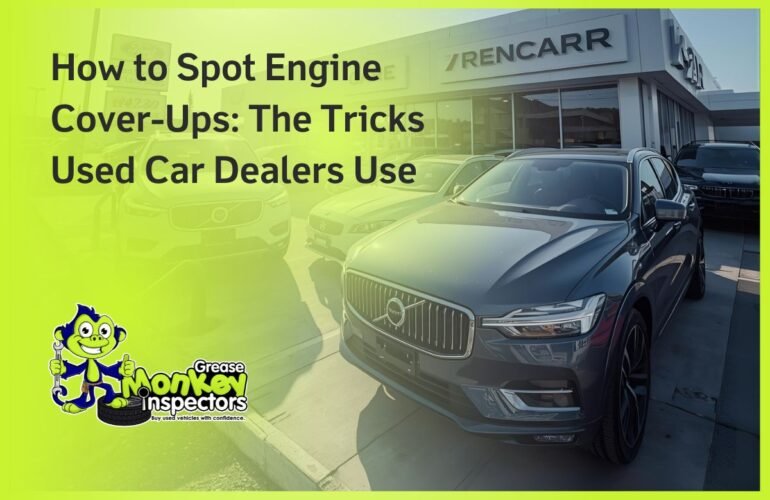 How to Spot Engine Cover-Ups The Tricks Used Car Dealers Use