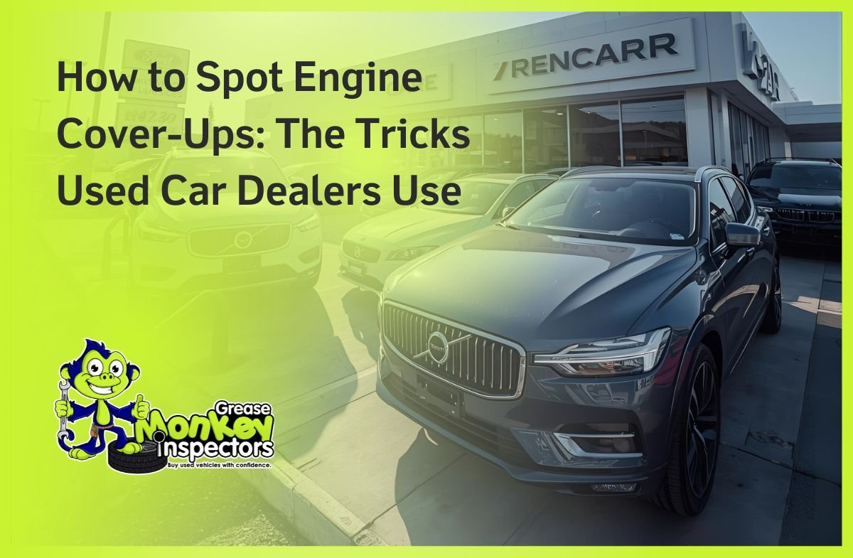 How to Spot Engine Cover-Ups The Tricks Used Car Dealers Use