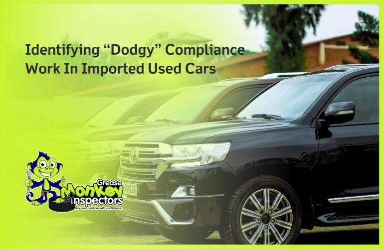 Identifying “Dodgy” Compliance Work In Imported Used Cars